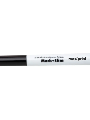 Caneta Marcador para Quadro Branco - Marca Maxprint - Cor Preta - Unidade