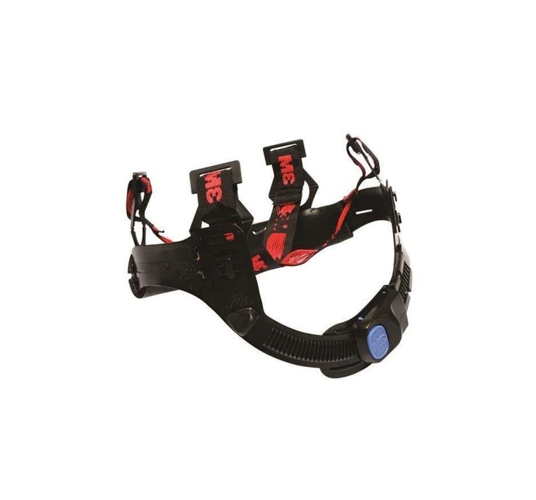 Suspensão (Carneira) – Marca 3M – p/ Capacete Modelo H700 – c/ 4 Pontos e Ajuste – Cor Preta
