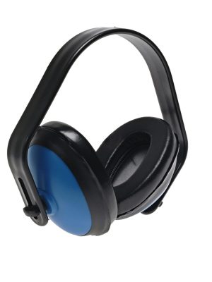 Abafador Auricular - Tipo Concha <br> Modelo K30 - Marca Kalipso <br> Cor Preta + Azul