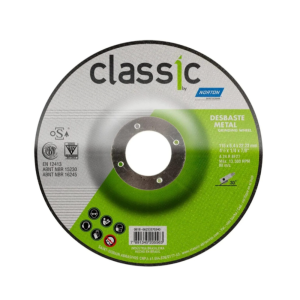 Disco de Desbaste Metal – Marca Norton – Modelo Classic BDA600 – Medida 115mm X 6,4mm X 22,23mm