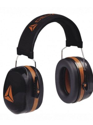 Abafador Auricular - Tipo Concha <br> Modelo Magny Cours 2 <br> Marca Delta Plus - Cor Preta + Marron