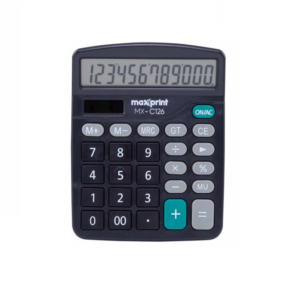 Calculadora de Mesa – Marca Maxprint – 12 Dígitos – MX-126