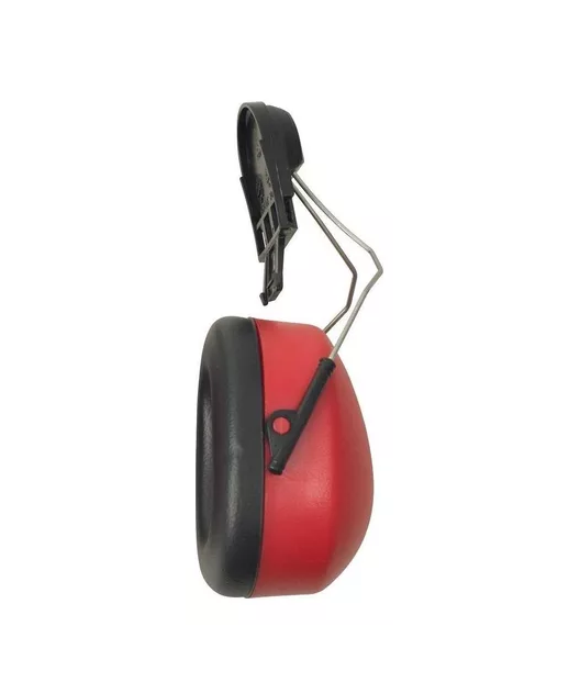 Abafador Auricular – Acoplável – Tipo Concha <br> Modelo CG 108 – Marca Carbografite <br> Cor Vermelha