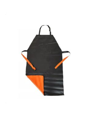 Avental de Trevira - Dupla Face <br> Marca Brascamp - Cor Preta + Laranja