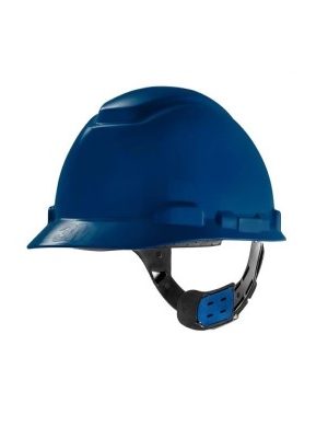 Capacete de Segurança - Marca 3M - Modelo H700 - Classe B - Aba frontal - c/ Suspensão - Cor Azul
