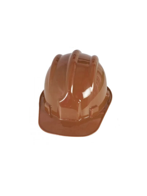 Capacete de Segurança - Marca Plastcor - Modelo PLT - Aba frontal - c/ Suspensão - Cor Marron