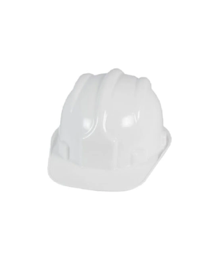 Capacete de Segurança - Marca Plastcor - Modelo PLT - Aba frontal - c/ Suspensão - Cor Branca