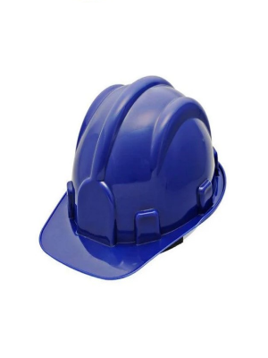 Capacete de Segurança - Marca Plastcor - Modelo PLT - Aba frontal - c/ Suspensão - Cor Azul