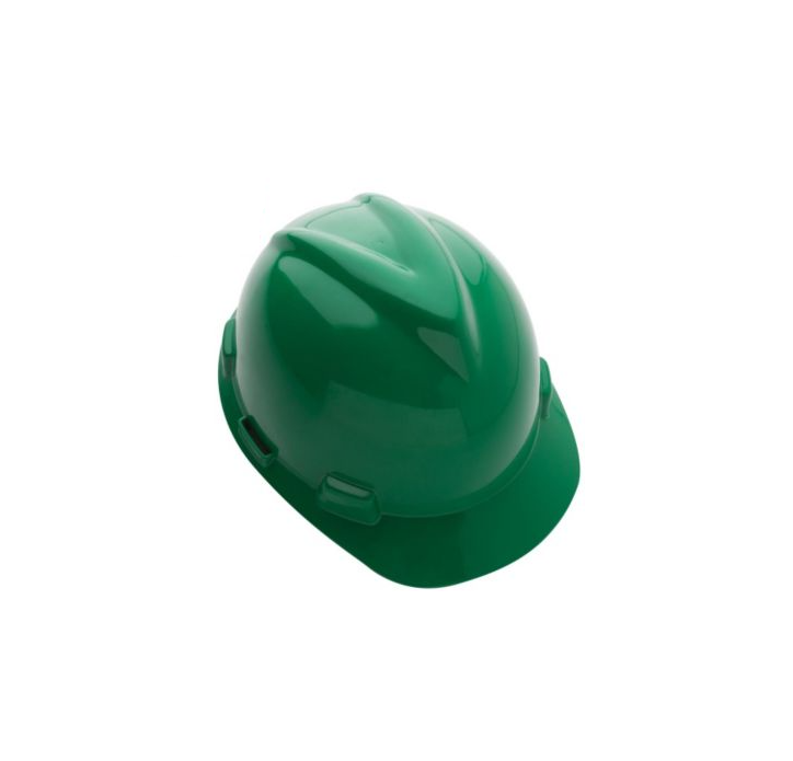 Capacete V-Guard – Marca MSA – Push Key – Tipo 2 – Classe B – Cor Verde