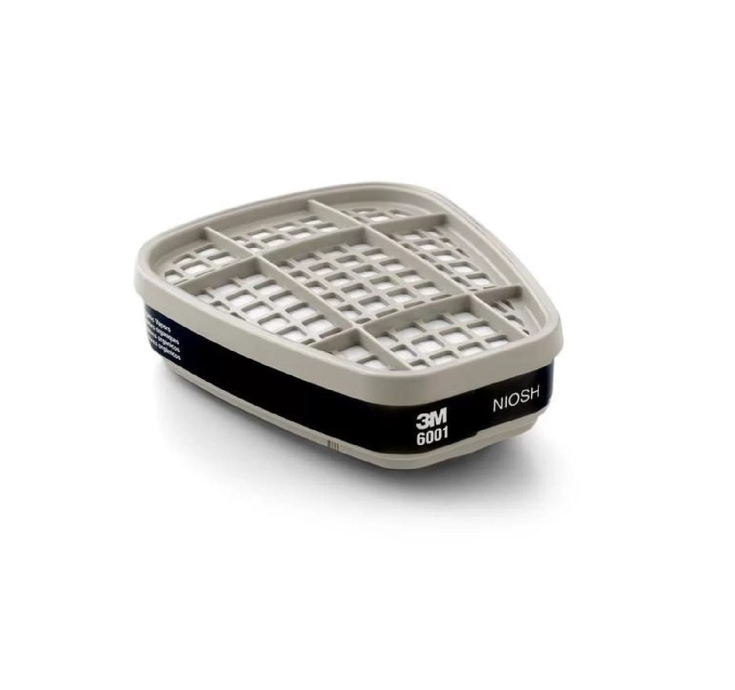 Filtro – Cartucho Químico – para Respirador <br> Modelo 6001 – Marca 3M – c/ 2 Unidades