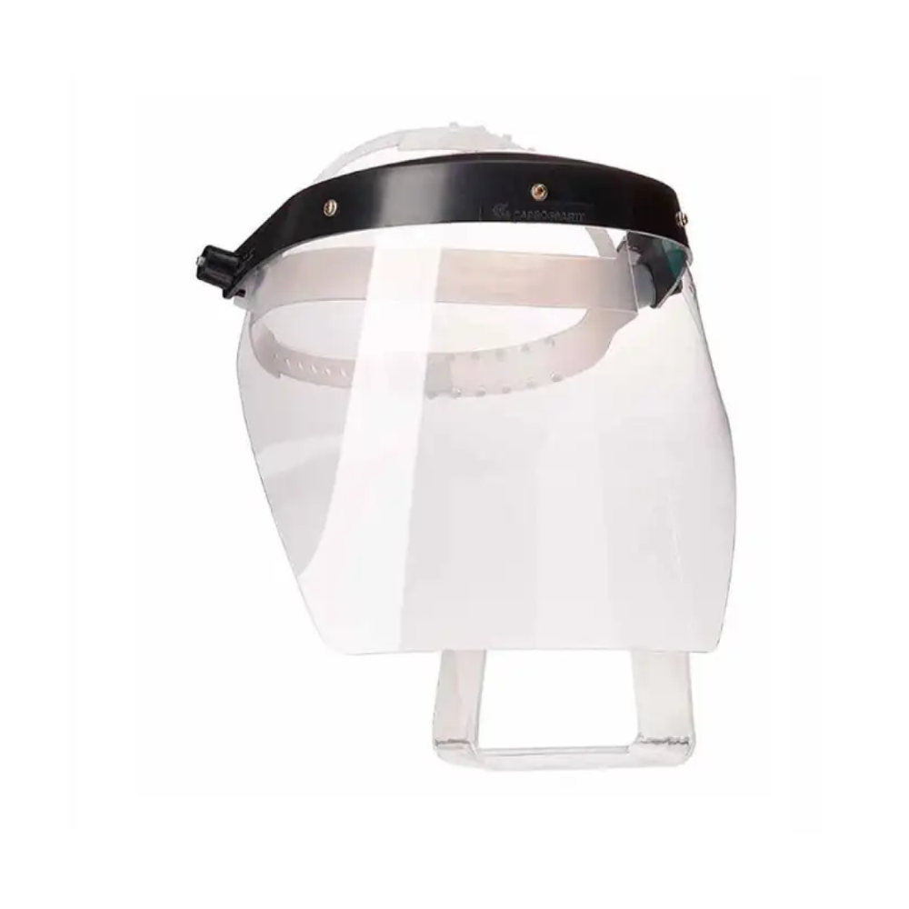 Protetor Facial – Ajuste Simples – Incolor – Marca Carbografite – Material Policarbonato – Tamanho 8″