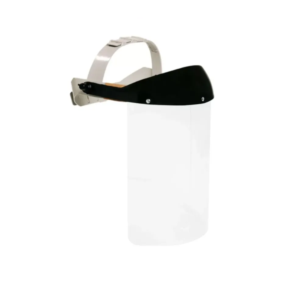 Protetor Facial – Ajuste Simples – Incolor – Marca Plastcor – Material Policarbonato – Tamanho 8″
