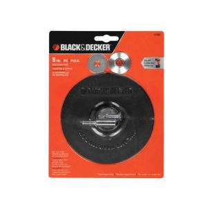 Disco de Borracha – Tam. 5″ Pol. – com Adaptador Metálico – Marca Black+Decker – Modelo U1302
