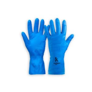 Luva de Látex Super Silver – Multiuso – Cor Azul – Marca Kalipso – Par