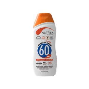 Protetor Solar – Fator 60FPS – Marca Nutriex – Frasco c/ 120ml