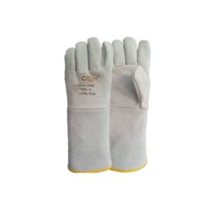 Luva de Raspa Total – Punho Longo de 20cm – Marca Ótima – Par