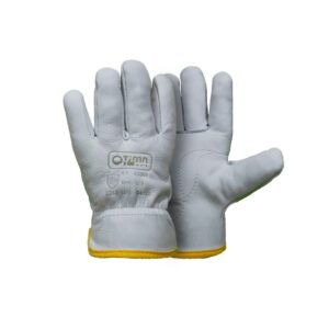 Luva de Vaqueta Total Petroleira – Marca Ótima – Par